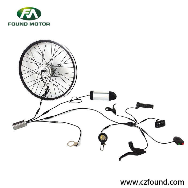 Electric bike conversion kit with waterproof bus cable case 5