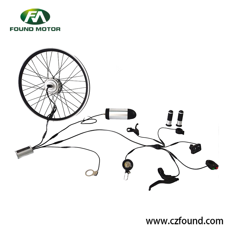 Electric bike conversion kit with waterproof bus cable case  2