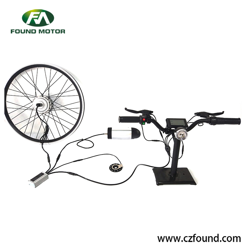 Electric bike conversion kit with waterproof bus cable case 3