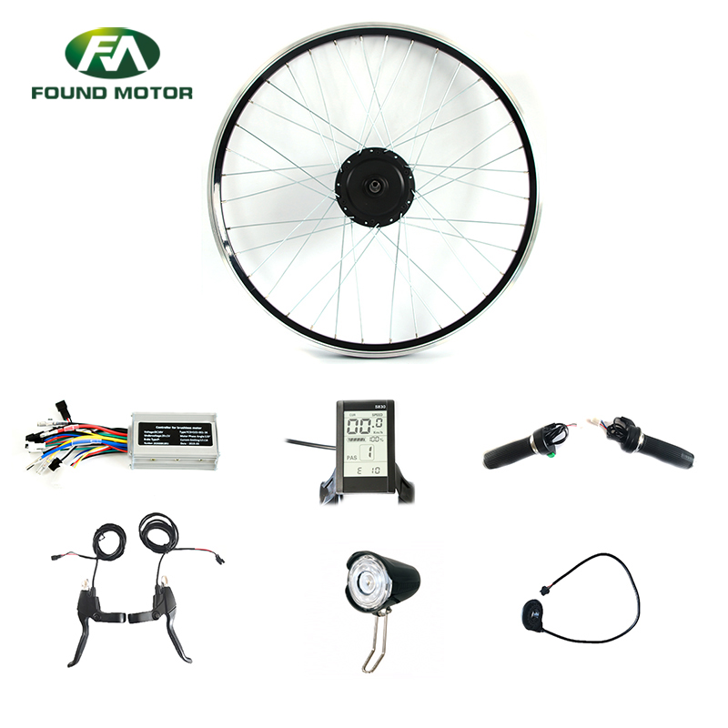 Electric bike conversion kit with S830 display for electric bike and electric bicycle