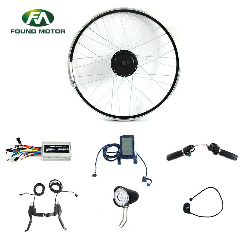 24V 250W BLDC geared Motor Electric Bike Conversion Kit with S700 LED/LCD display for electric bike