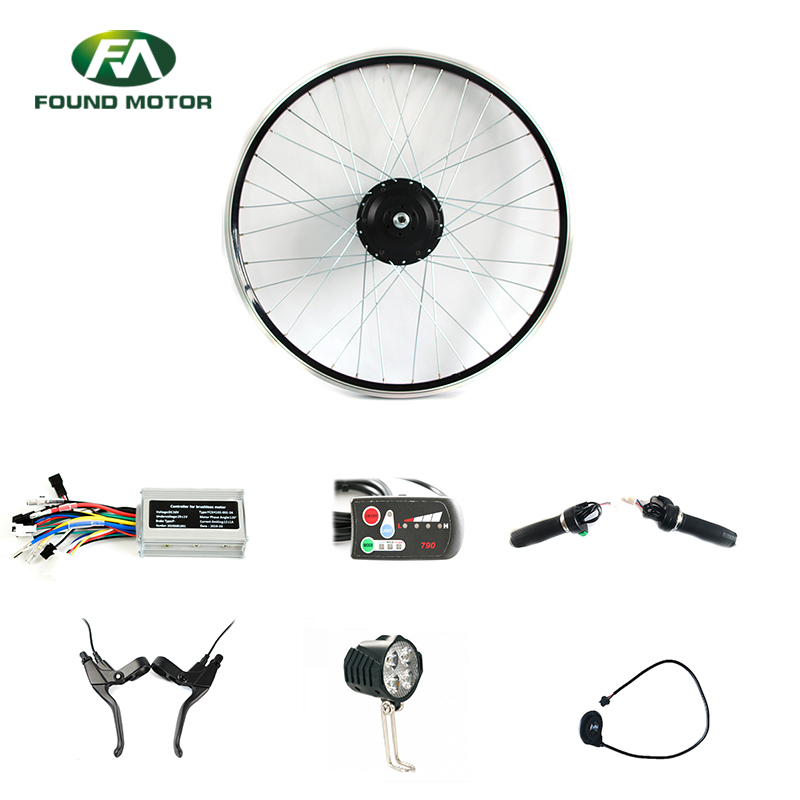 Electric Bike Conversion Kit 48V 350W BLDC geared motor with Normal Connectors