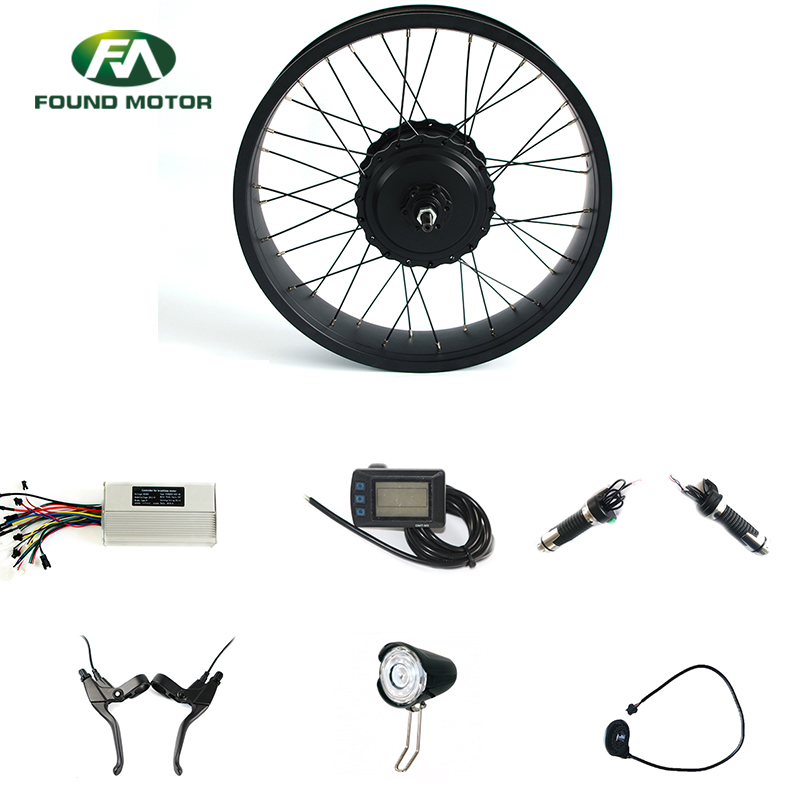 Electric bike conversion kit with 52V 750W BLDC geared motor KB-039 brake lever for e-bike and electric bicycle
