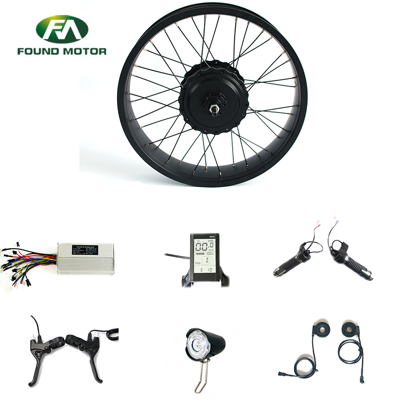 60V 1000W BLDC geared Motor Electric Bike Conversion Kit with S830 LED/LCD display for electric bike