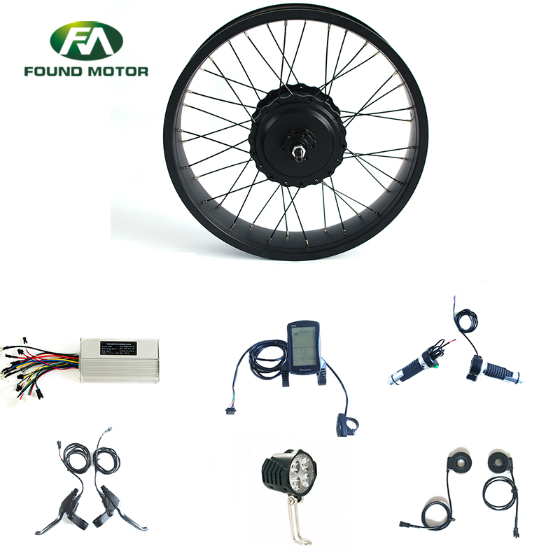 24V 350W BLDC geared Motor Electric Bike Conversion Kit with S700 LED/LCD display for electric bike