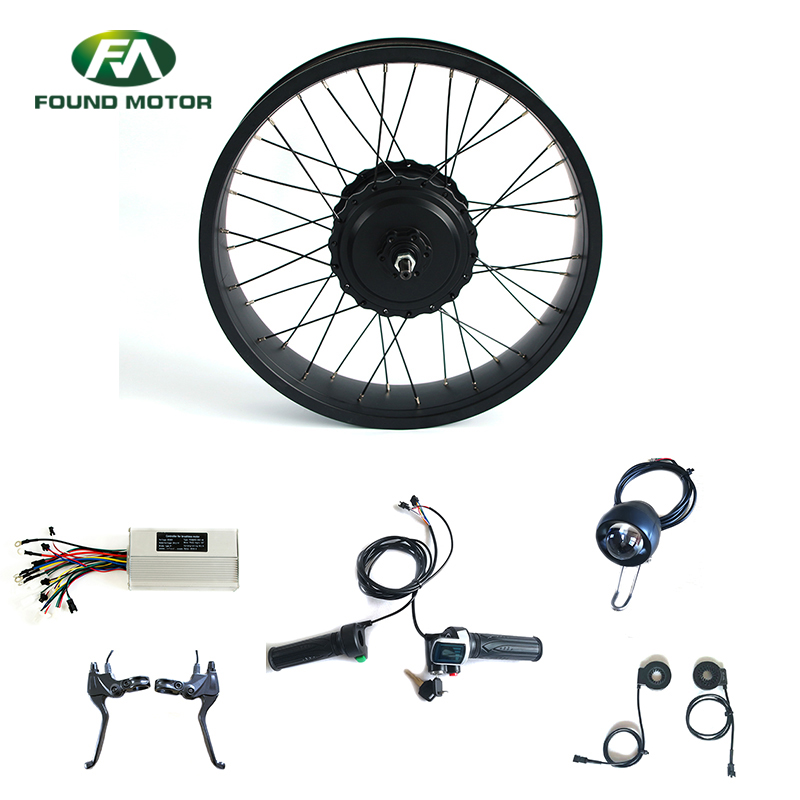 Electric bike conversion kit DSDX-1+1511 throttle  with battery indicate for electric bike and electric bicycle