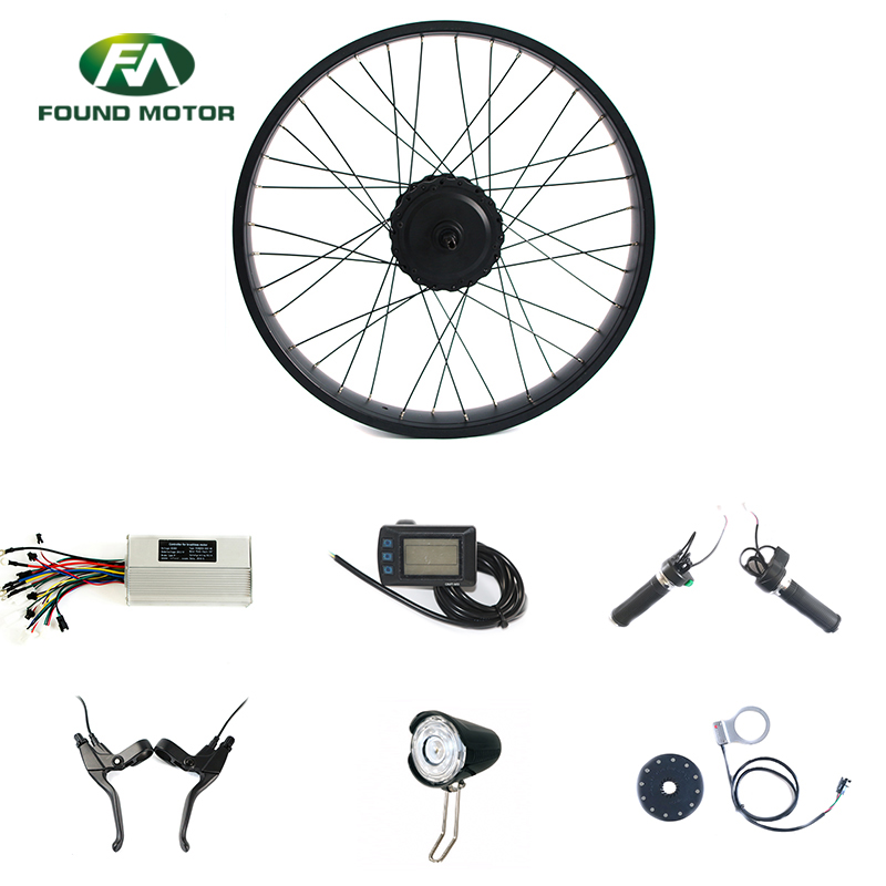 52V 750W BLDC geared Motor Electric Bike Conversion Kit with M3 display for electric bike 