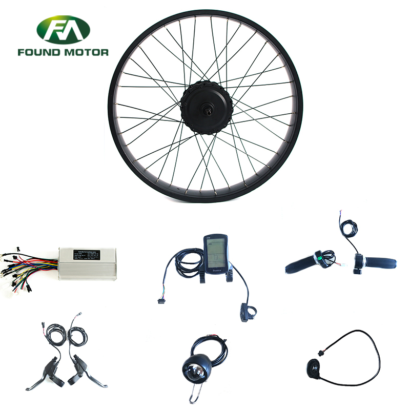 36V 350W BLDC geared Motor Electric Bike Conversion Kit with S700 LED/LCD display for electric bike