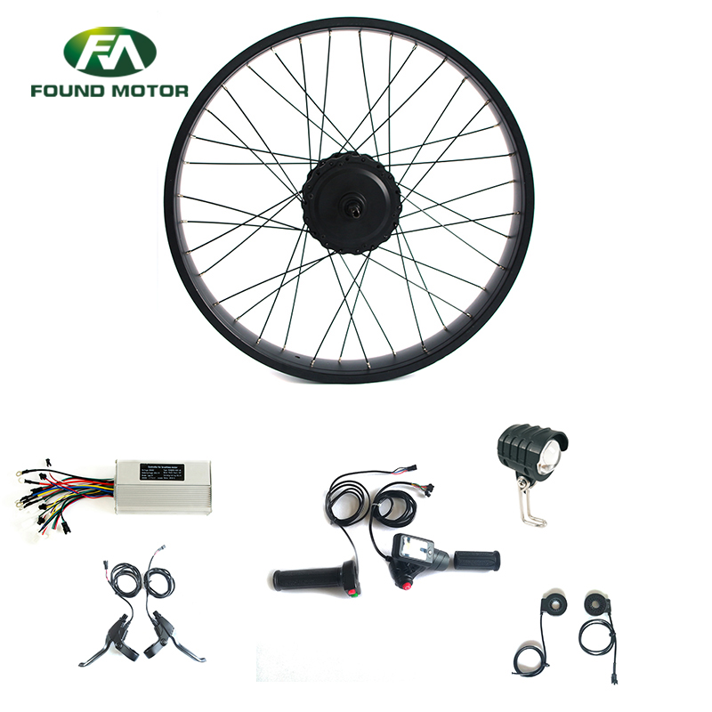 60V 1000W BLDC geared Motor Electric Bike Conversion Kit with optional PAS for electric bike and electric bicycle