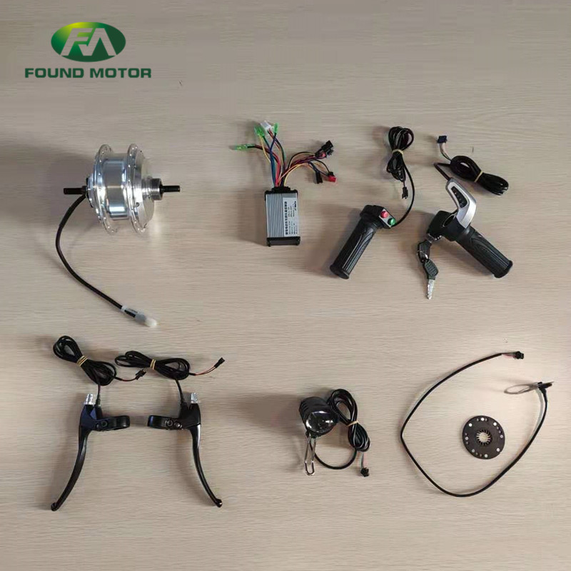 Electric bike conversion kit with Front drive motor 6-9 speed motor Optional for e-bike
