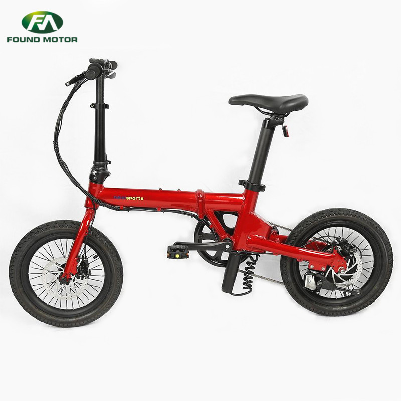 36V5.2AH lithium battery, maximum endurance 30km, weight 16KG for foldable electric bike