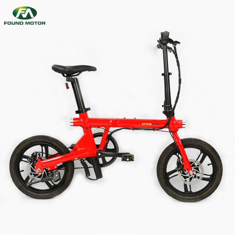 16-inch aluminum alloy integrated wheel for foldable electric bike