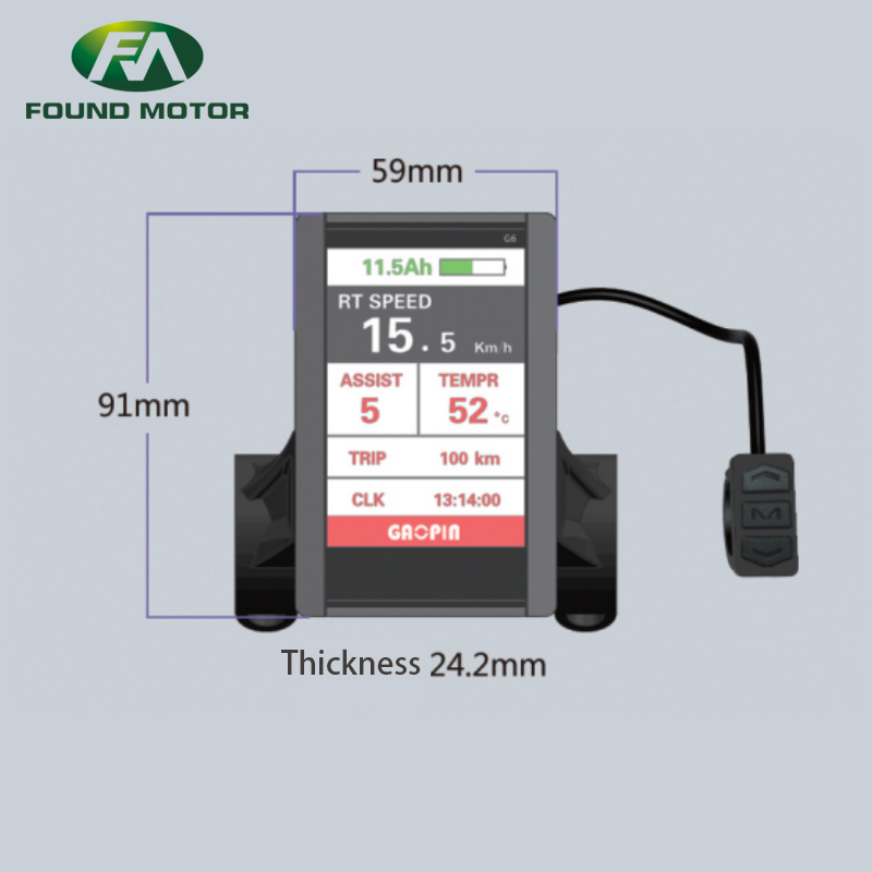 colourful LCD display G6C