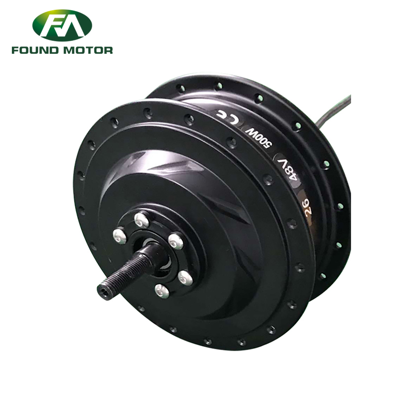 26'' 48V 500W Electric Spoke Brushless Gear Bicycle Motor